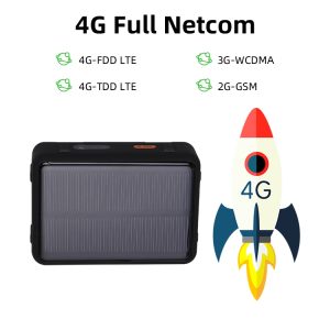 Соларен и водоустойчив 4G GPS тракер с батерия 9 000 mAh /GPSD068/
